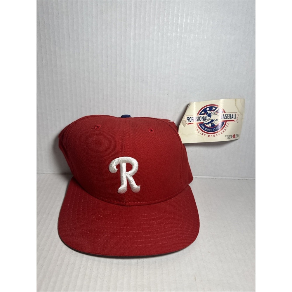 Vtg‎ 80s New With Tags MILB New Era Hat Pro Model Reading Phillies Wool SnapBack